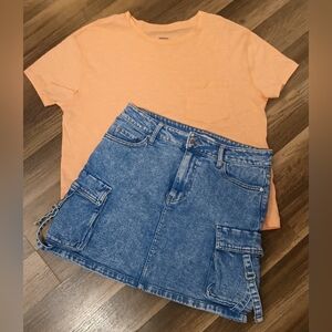 𝑺𝑶 𝑫𝒆𝒏𝒊𝒎 𝑪𝒂𝒓𝒈𝒐 𝑺𝒌𝒊𝒓𝒕 & 𝑶𝒗𝒆𝒓𝑺𝒊𝒛𝒆𝒅 𝑻𝒆𝒆 𝑺𝒆𝒕